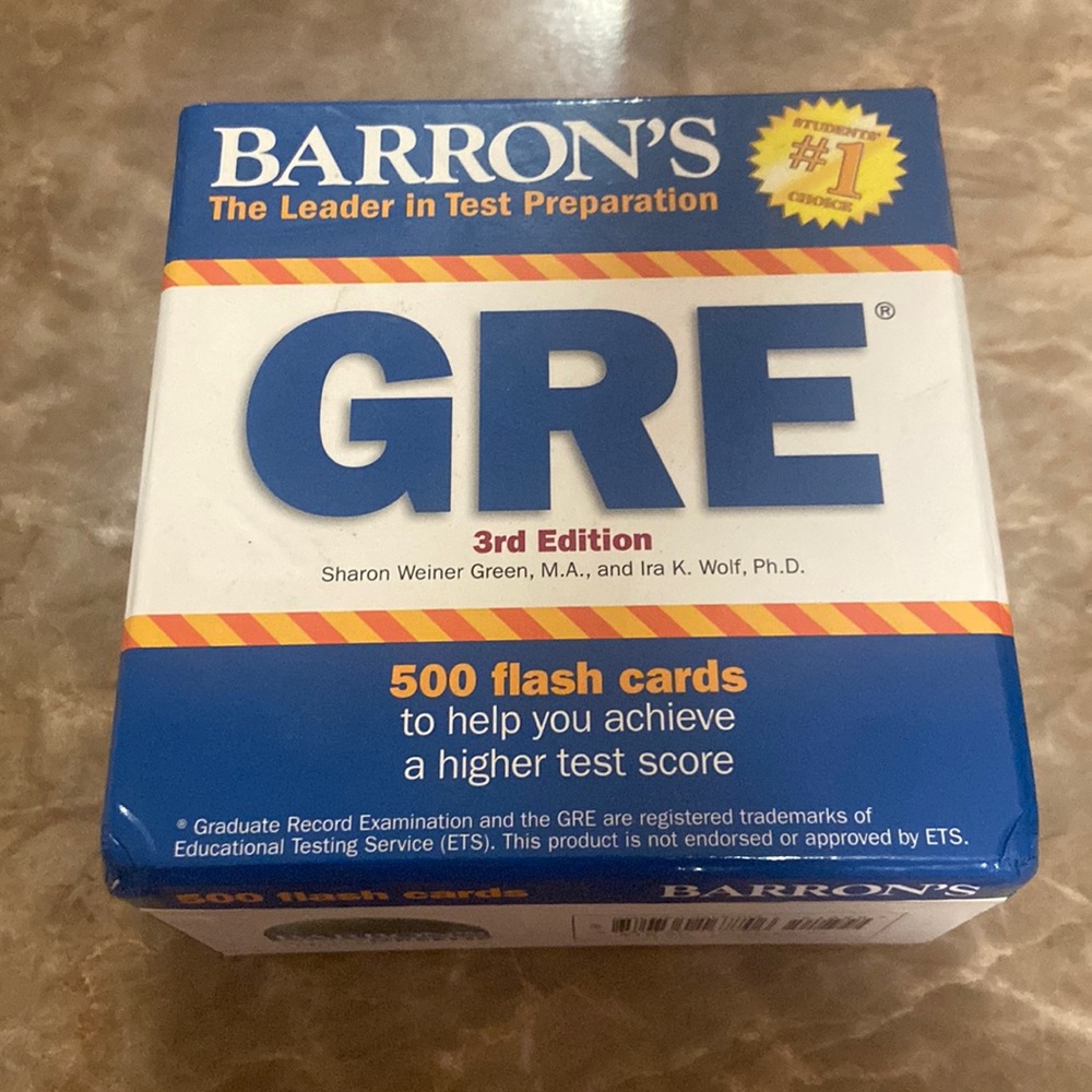 GRE Notecards
